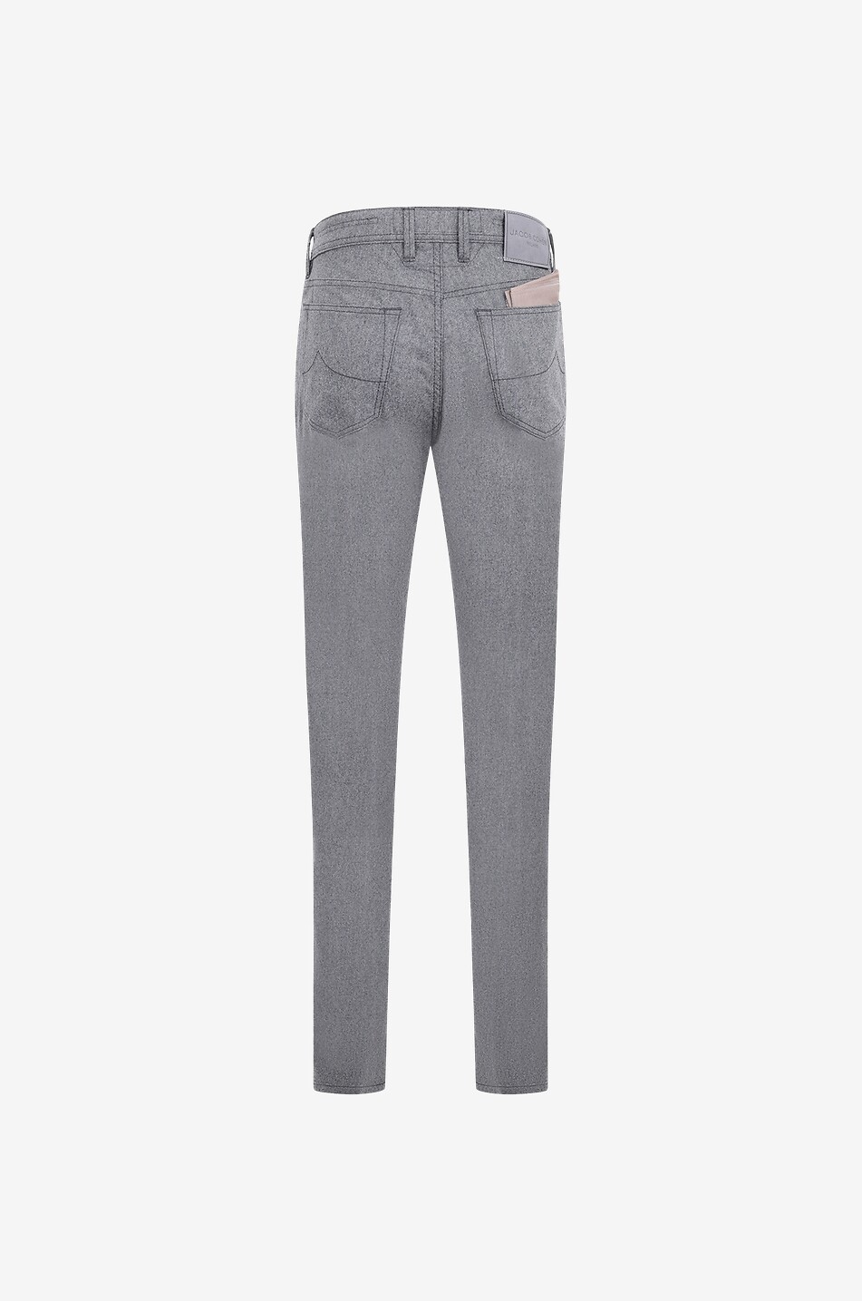 JACOB COHEN Slim-Fit-Hose aus Schurwolle Bard Herren MITTELGRAU 2