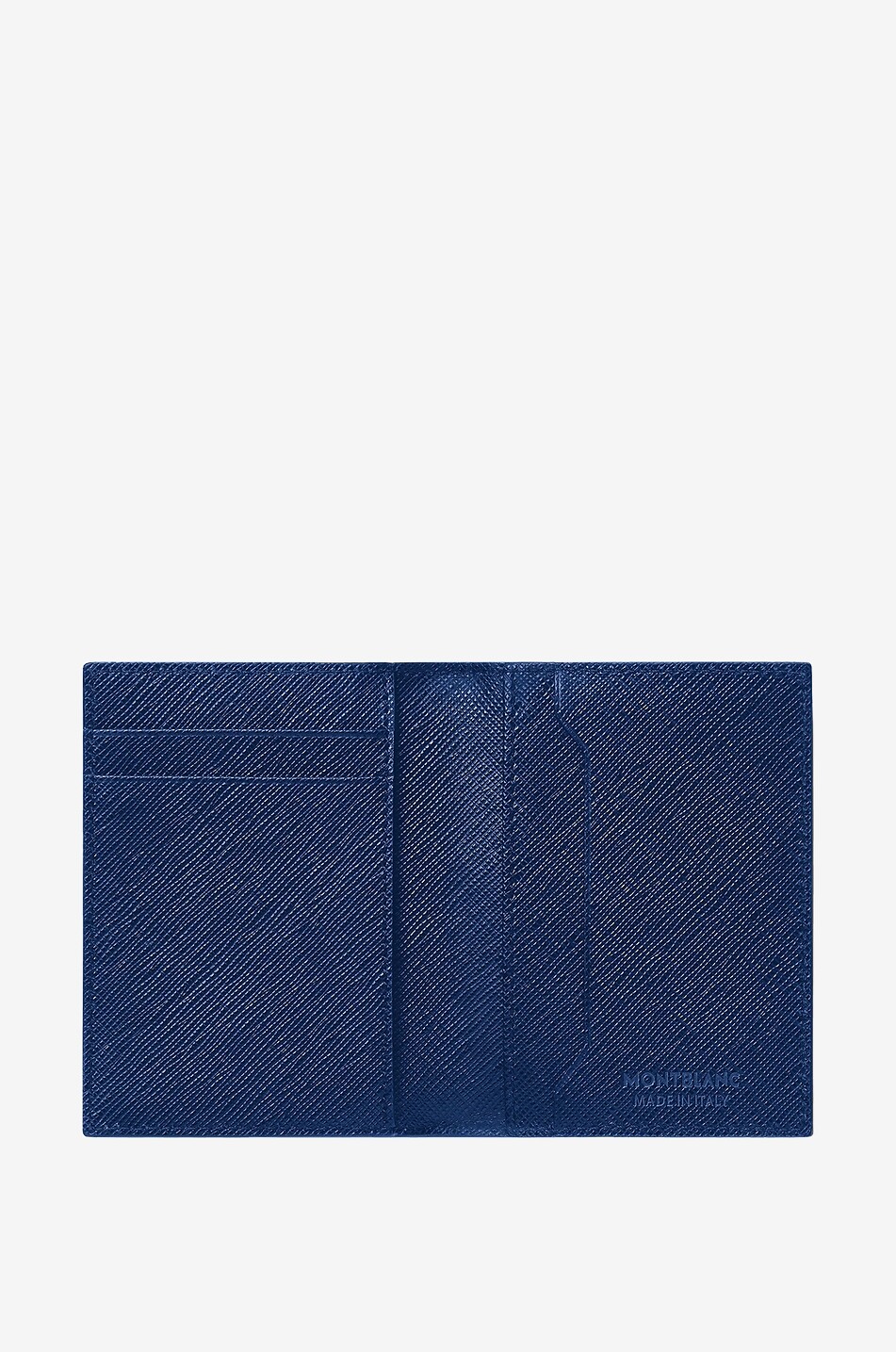 MONTBLANC Porte-cartes à deux volets Montblanc Sartorial 4cc Homme BLEU 1