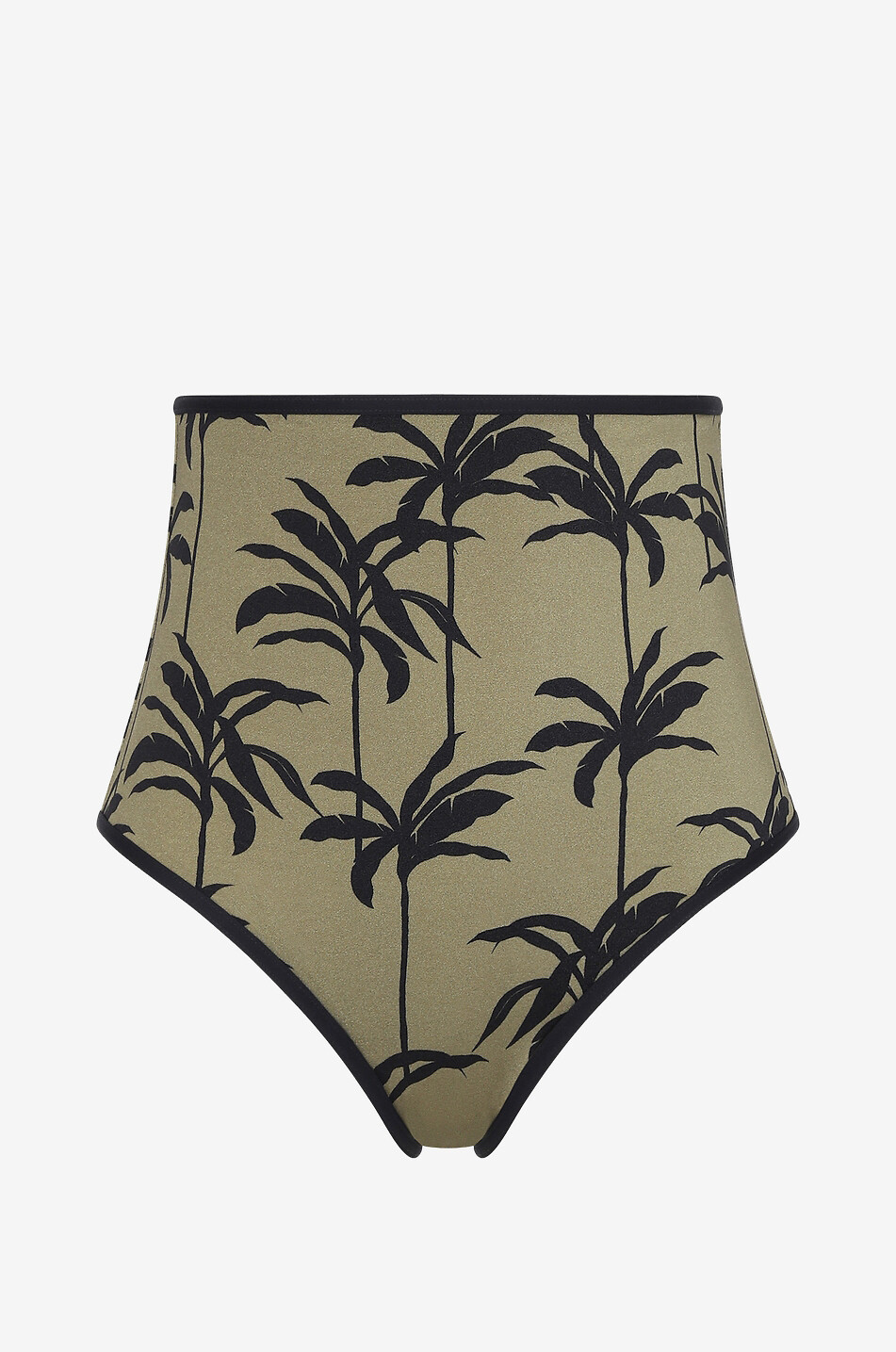Bas de bikini taille haute Palme
