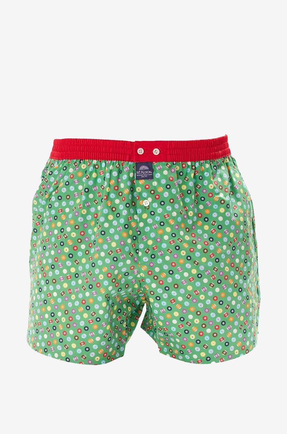 MC ALSON Caleçon en coton Homme VERT MOYEN 1