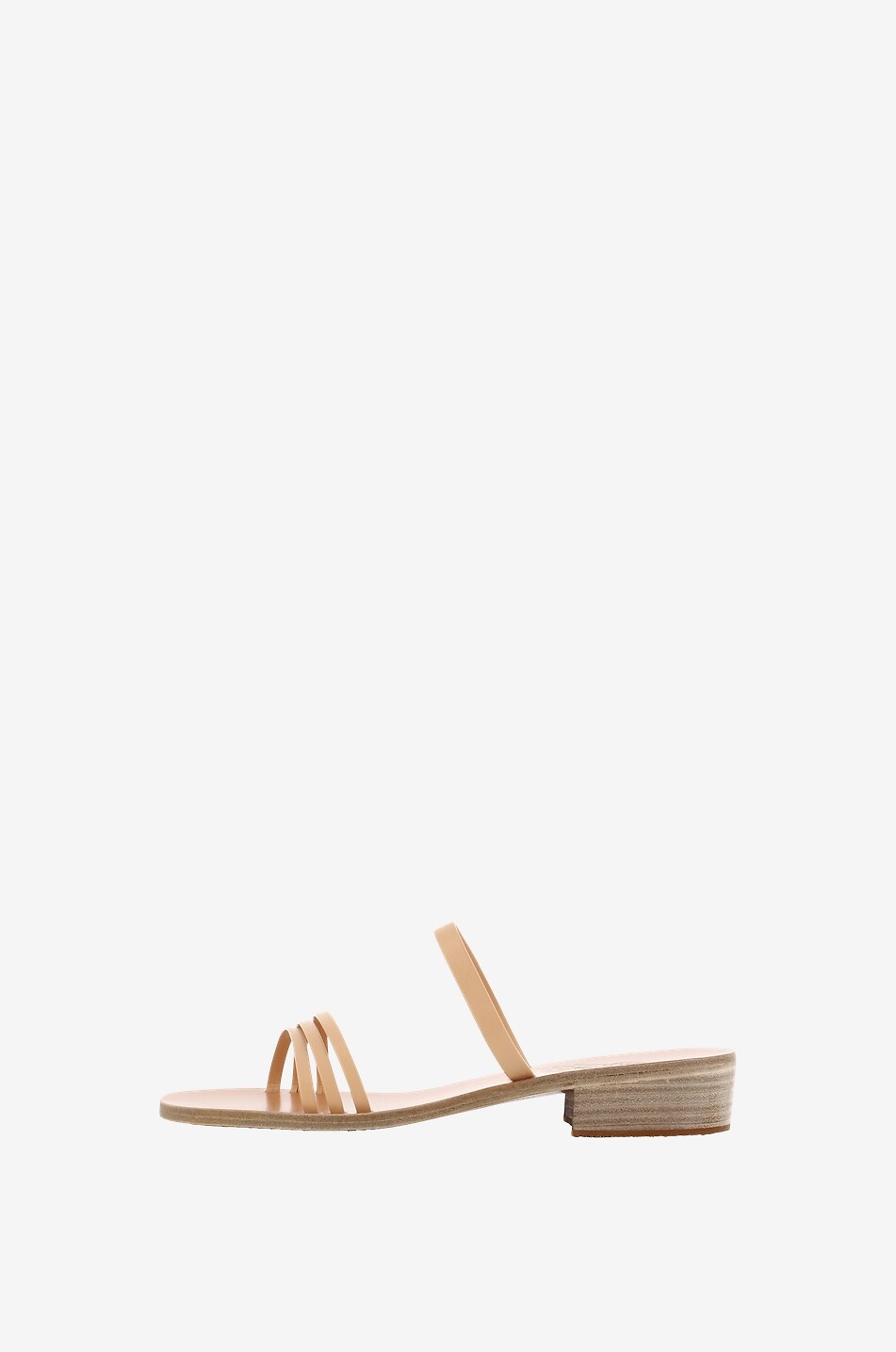 Siopi Heel leather block heeled mules