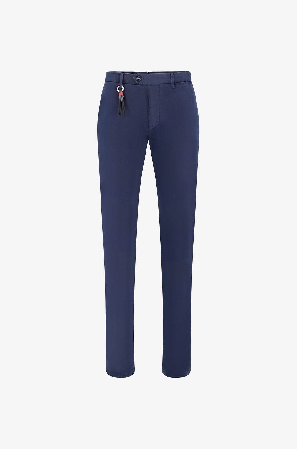 MARCO PESCAROLO Nisida slim fit cotton trousers Men DARK BLUE 1