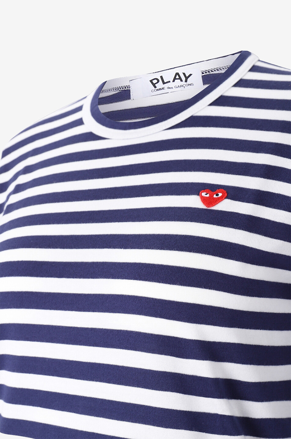 T shirt raye comme des garcons online