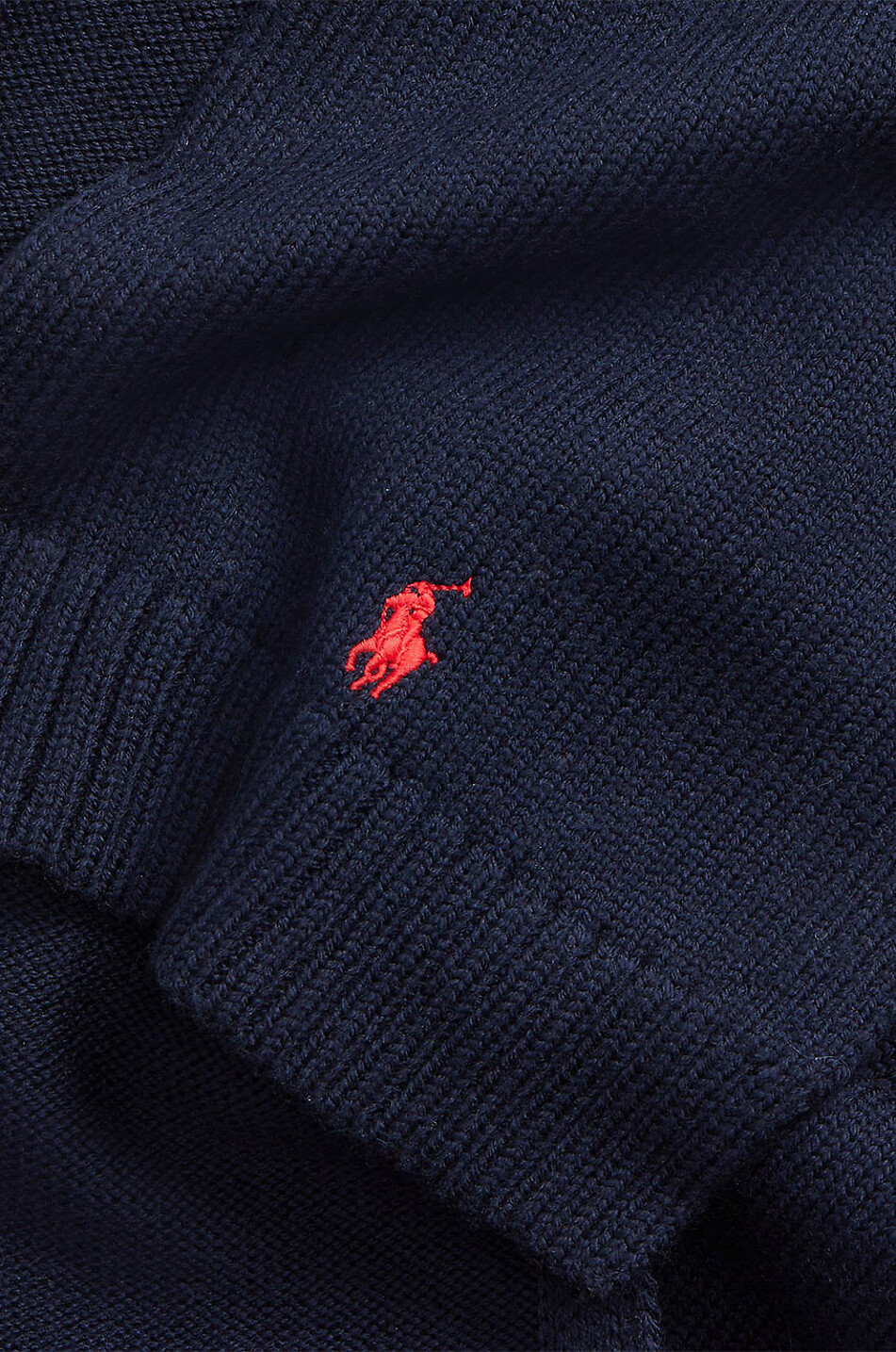 POLO RALPH LAUREN Kinder-Schal aus Wolle Pony Junge DUNKELBLAU 2
