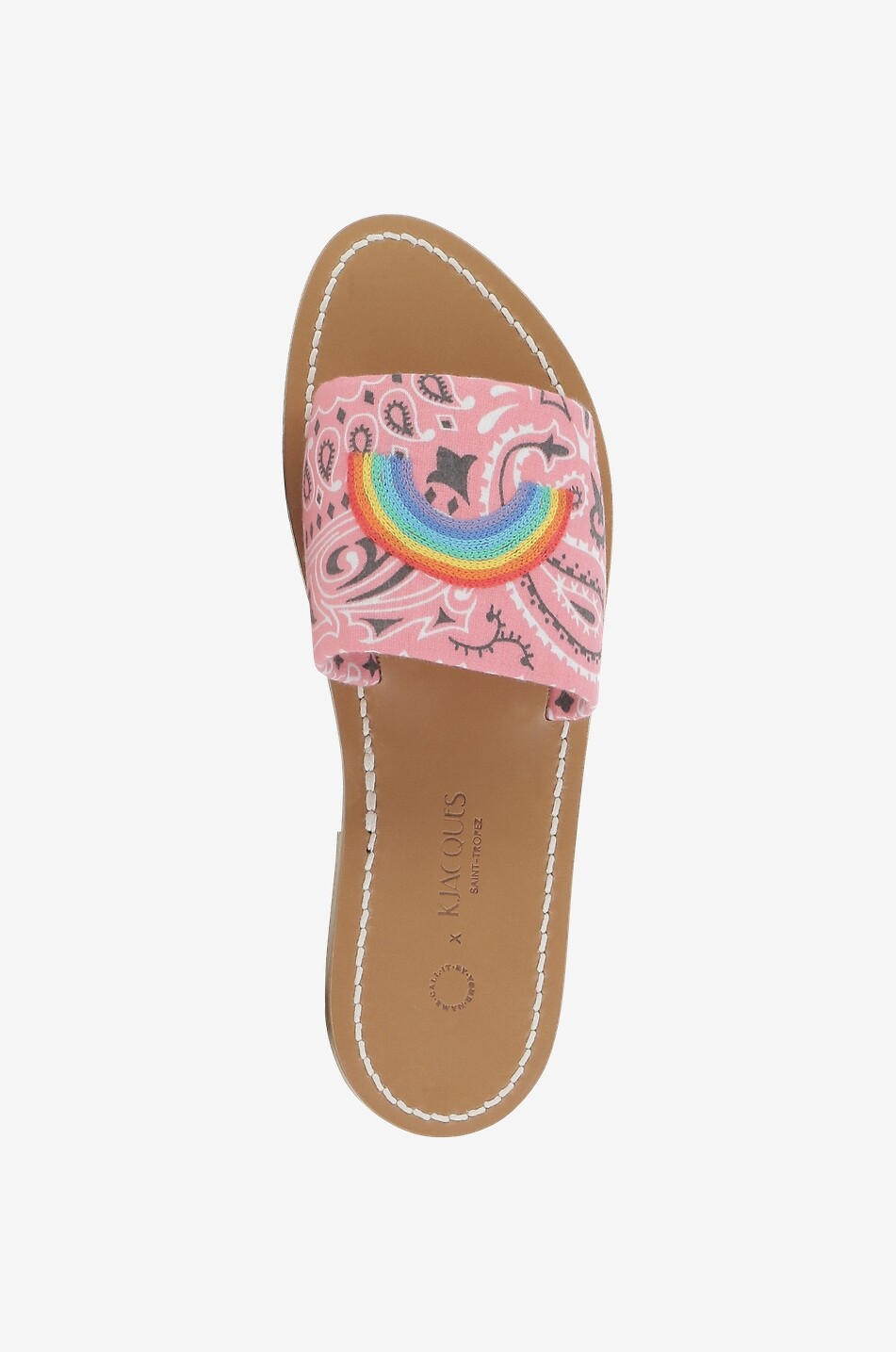 CALL IT BY YOUR NAME Capri bandana slides Women PINK 5