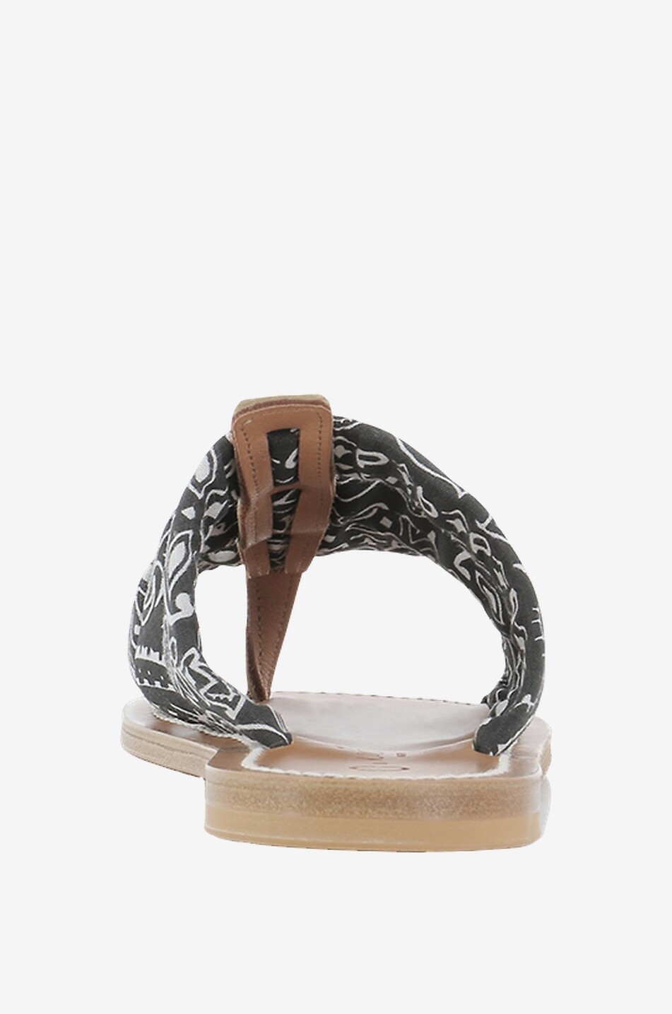 CALL IT BY YOUR NAME Dolon flat bandana slides Women BLACK 4