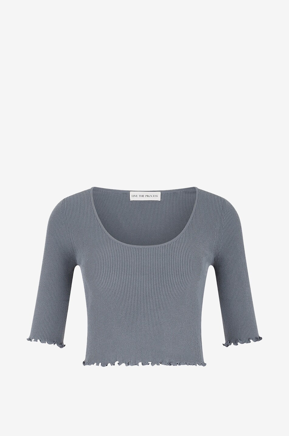 Verkürztes T-Shirt aus Viskose Malia