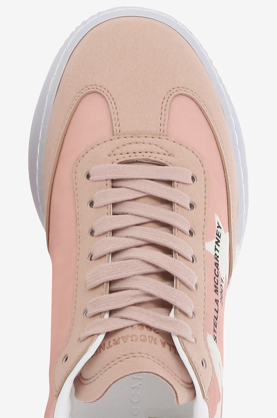 STELLA McCARTNEY Loop star printed lace-up low-top sneakers Women PINK 5