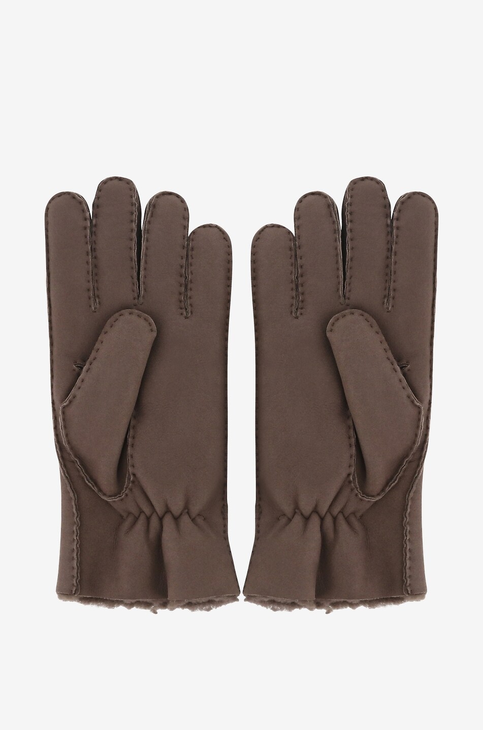 PIERO RESTELLI Gants en cuir Homme MARRON 2