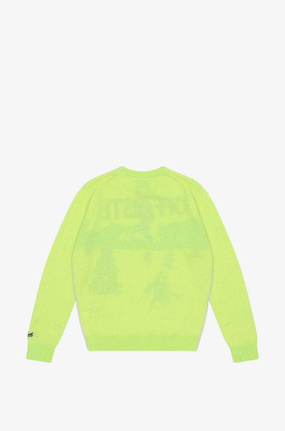 MC2 SAINT BARTH Douglas Off Piste Skier boy's jacquard jumper Boy LIGHT GREEN 2