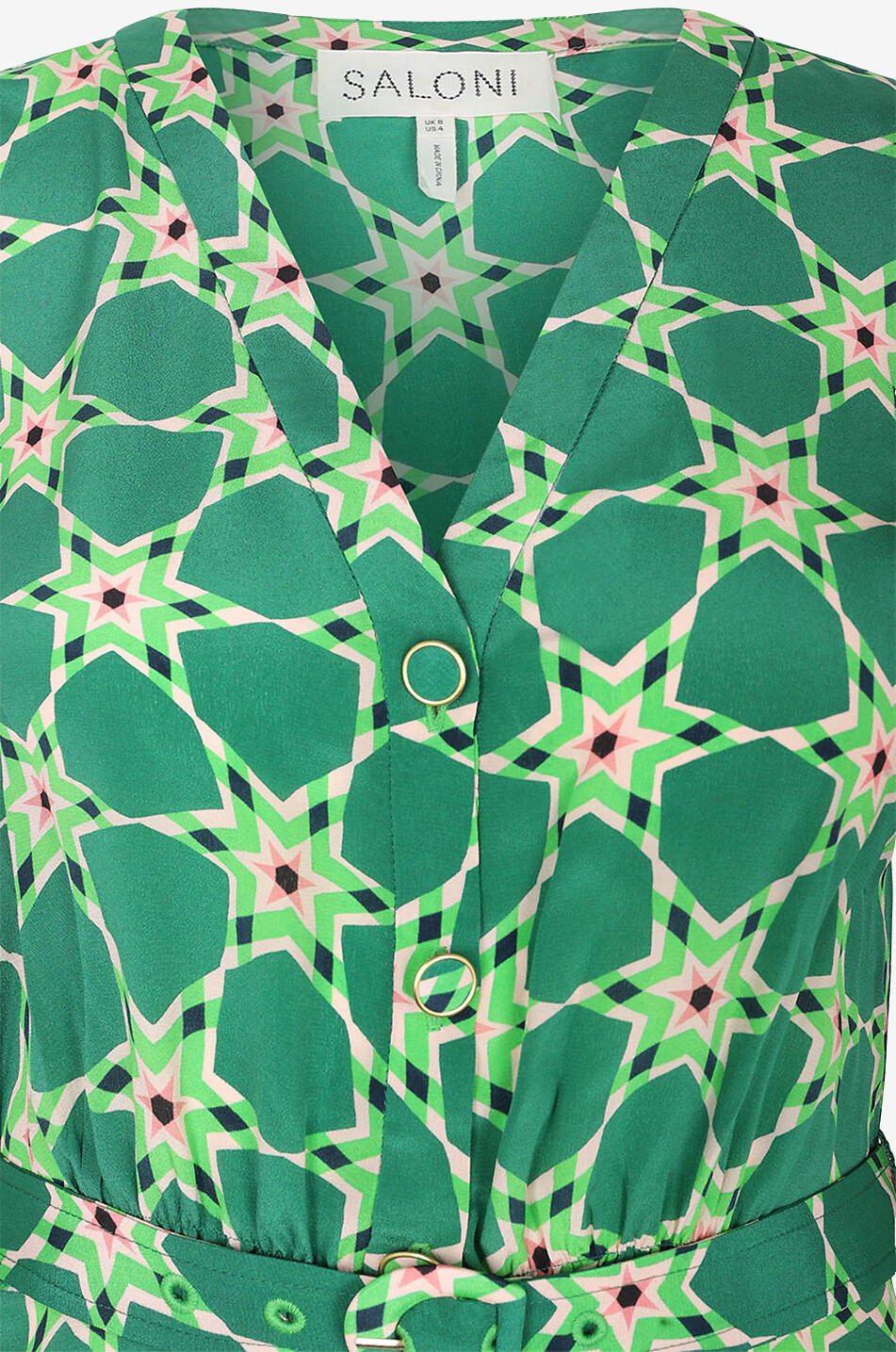 Lea silk midi dress