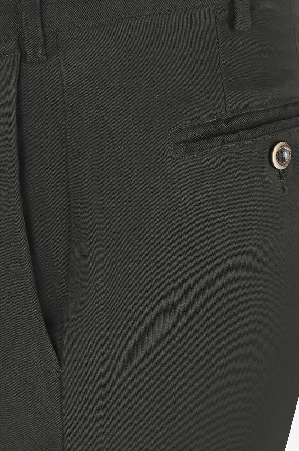 GERMANO City velvet touch slim fit chino trousers Men GREEN 3