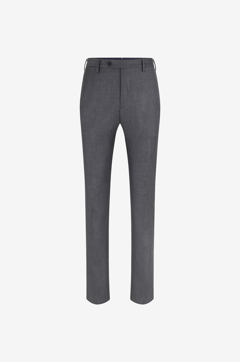 Pantalon droit en laine vierge