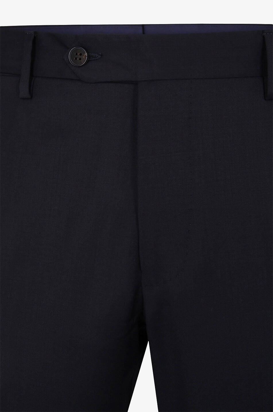 GERMANO Slim-Fit-Hose aus Wolle Super 100's Travel Herren DUNKELBLAU 3