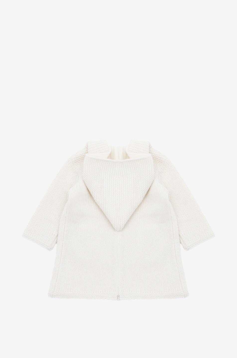 Jacke mit Kapuze für Babys aus Kaschmir Burnou