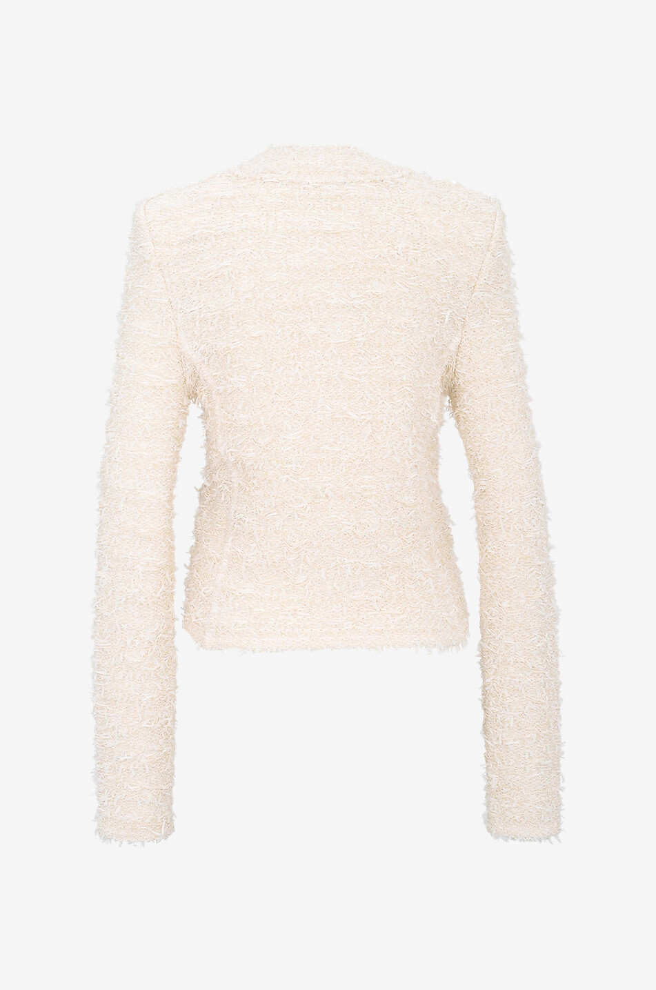 Kostümjacke aus glitzerndem Tweed-Strick