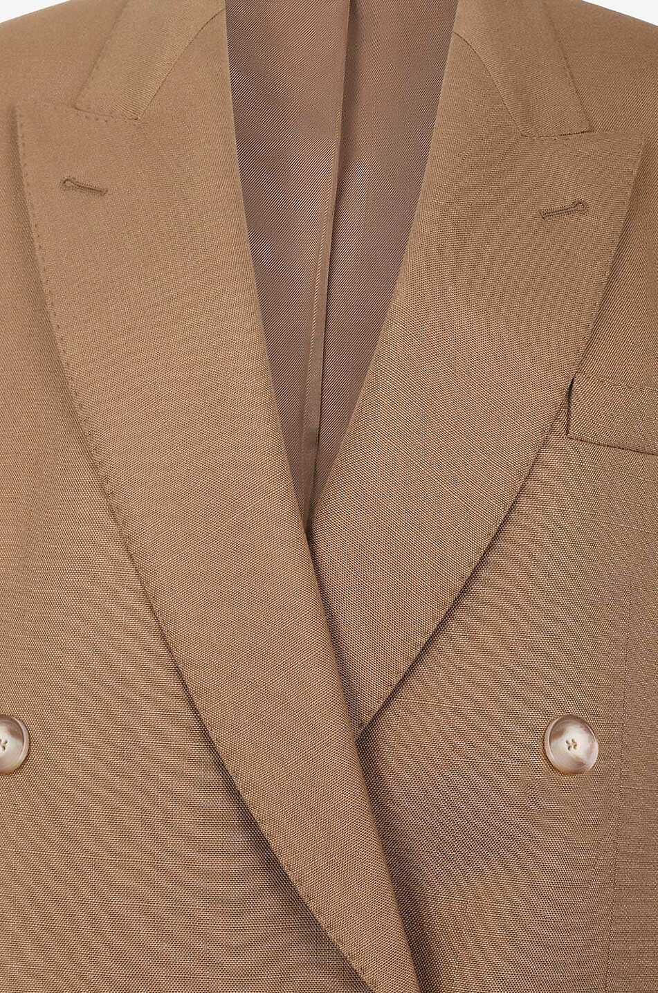 Zweireihiger Oversize-Blazer Grain de Poudre