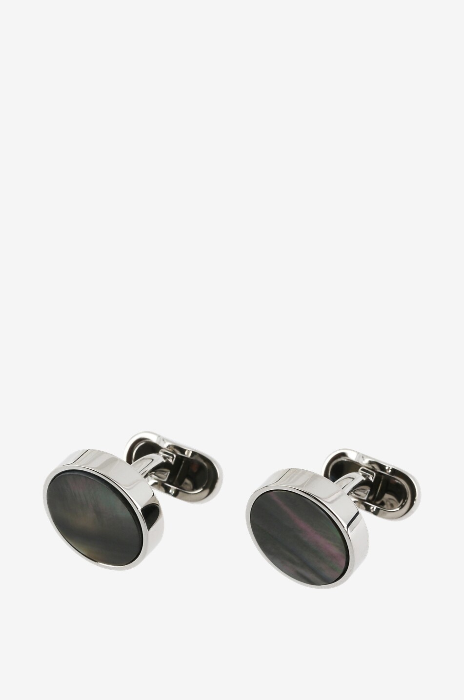 MON ART FIRENZE Boutons de manchette en nacre Oglio Homme NOIR 1