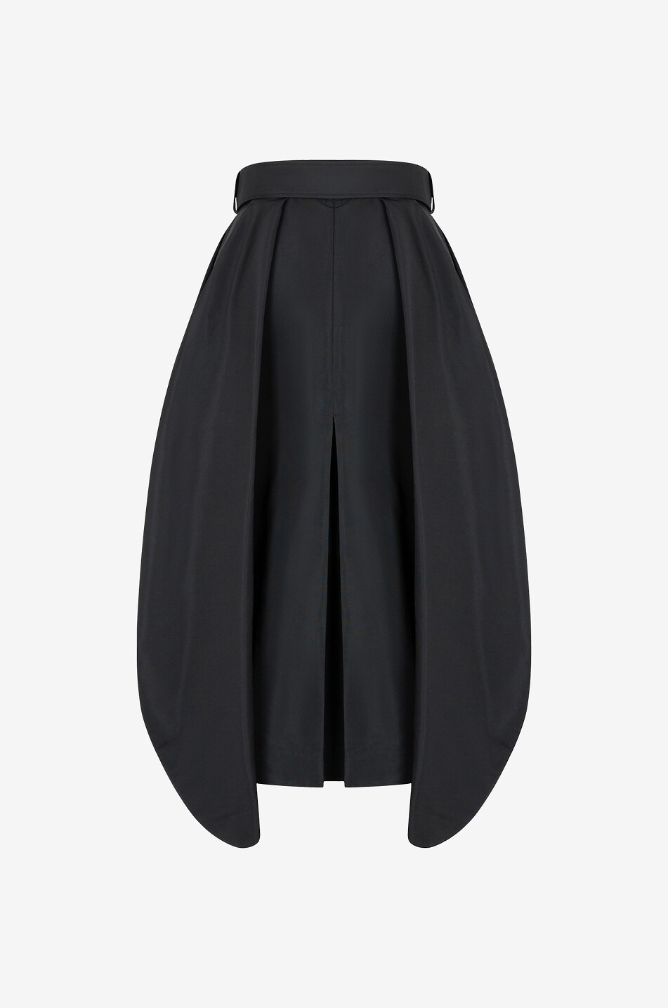 Black pleated midi skirt queen best sale