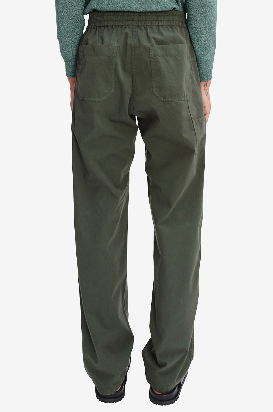 A.P.C. Chuck relaxed cotton trousers Men KHAKI 3