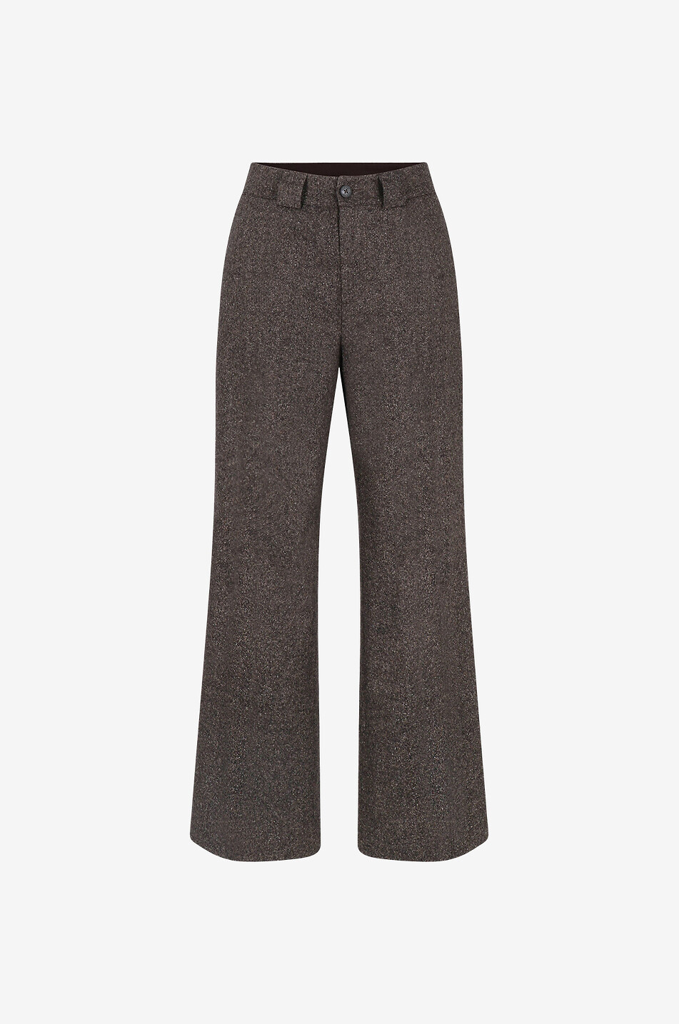 Pantalon droit en laine Ulrik