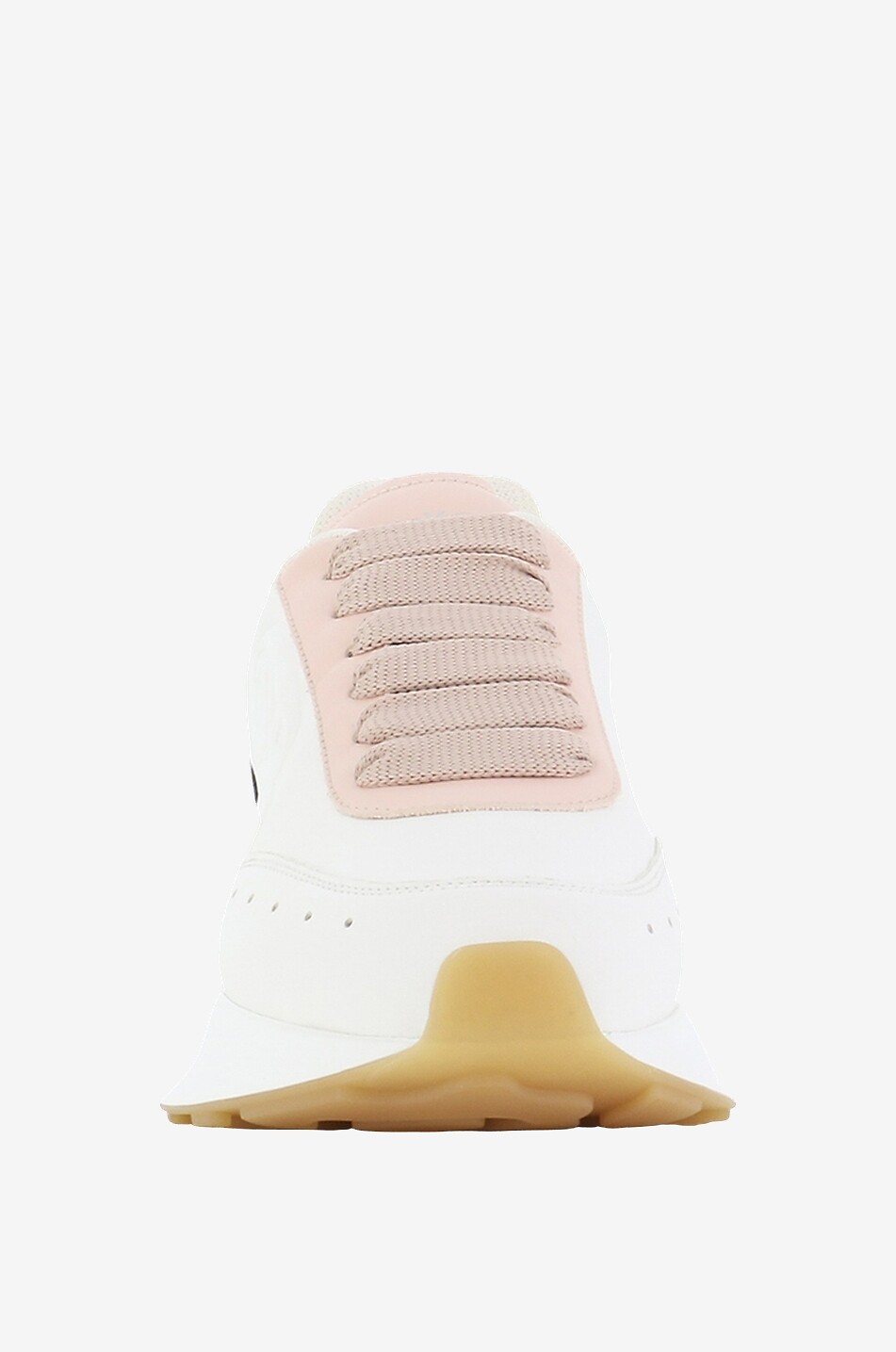 Baskets basses en cuir nappa et daim Sprint Runner