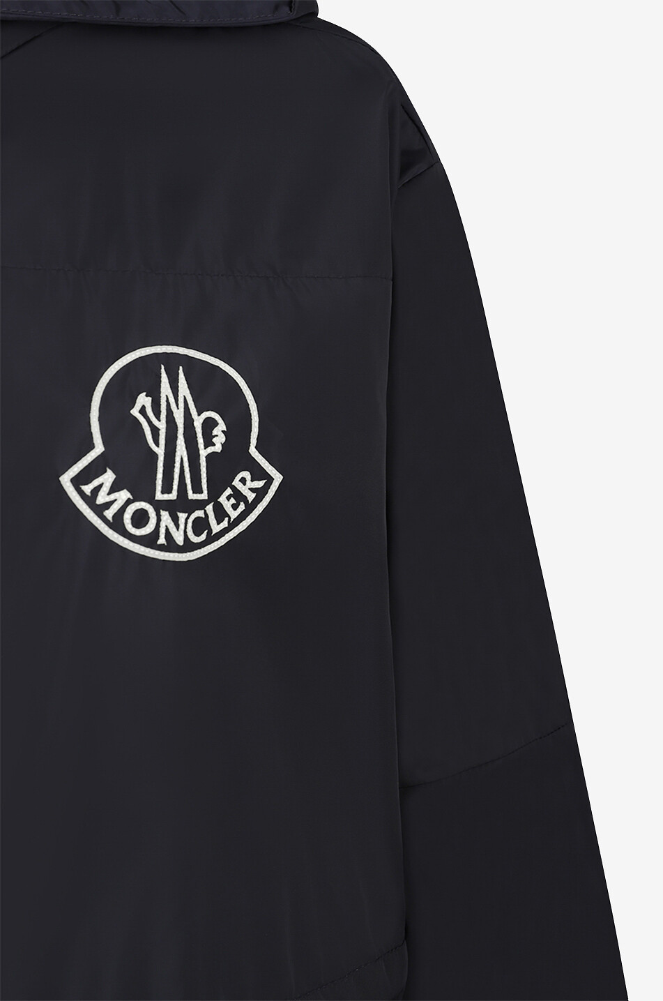 MONCLER Leichter Parka mit Kapuze Veirade Damen DUNKELBLAU 3