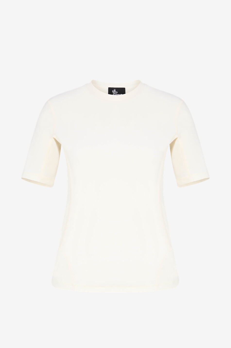 MONCLER GRENOBLE T-shirt ajusté à ventilation Day-Namic Femme BLANC 1