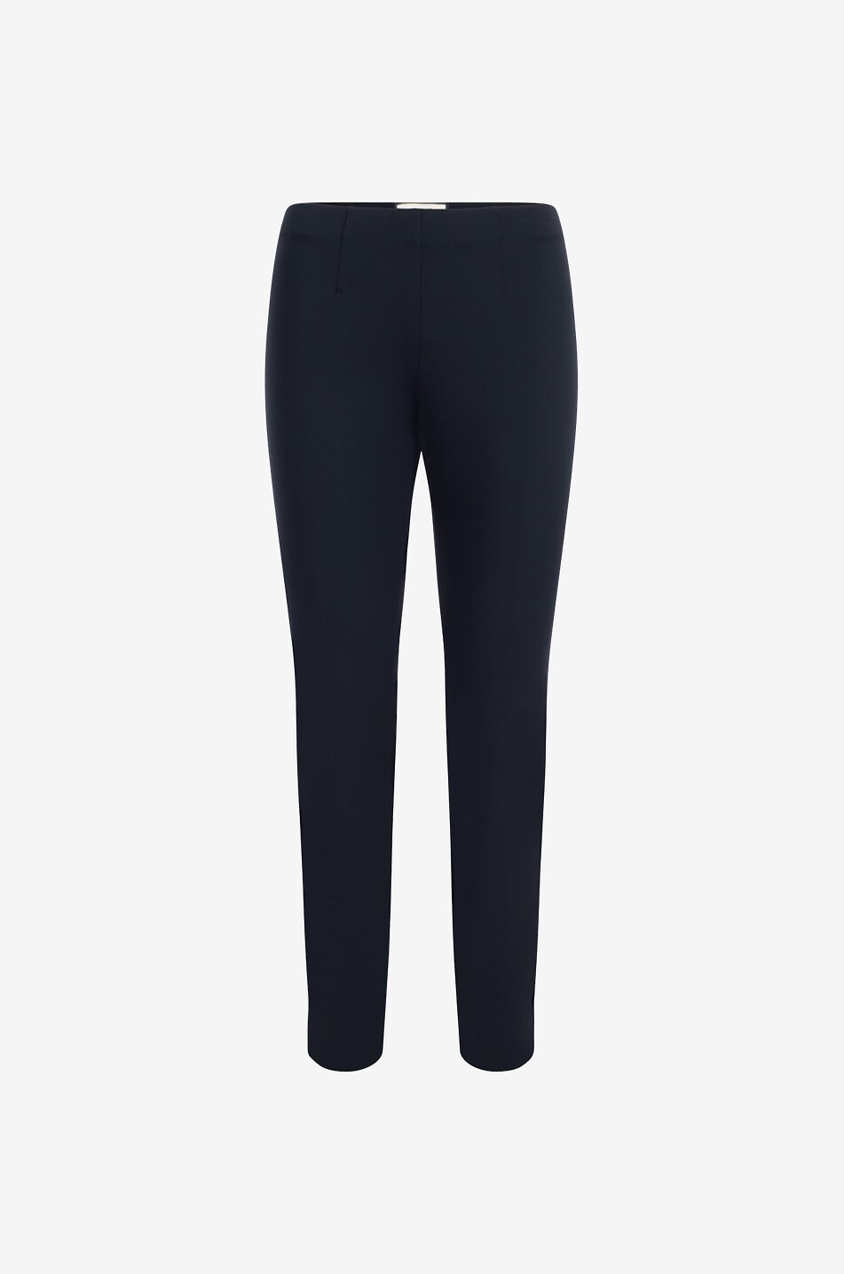 SEDUCTIVE Sabrina tapered cotton blend trousers Women DARK BLUE 1