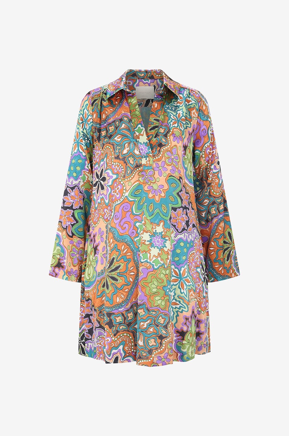 Robe courte en soie Edmonde