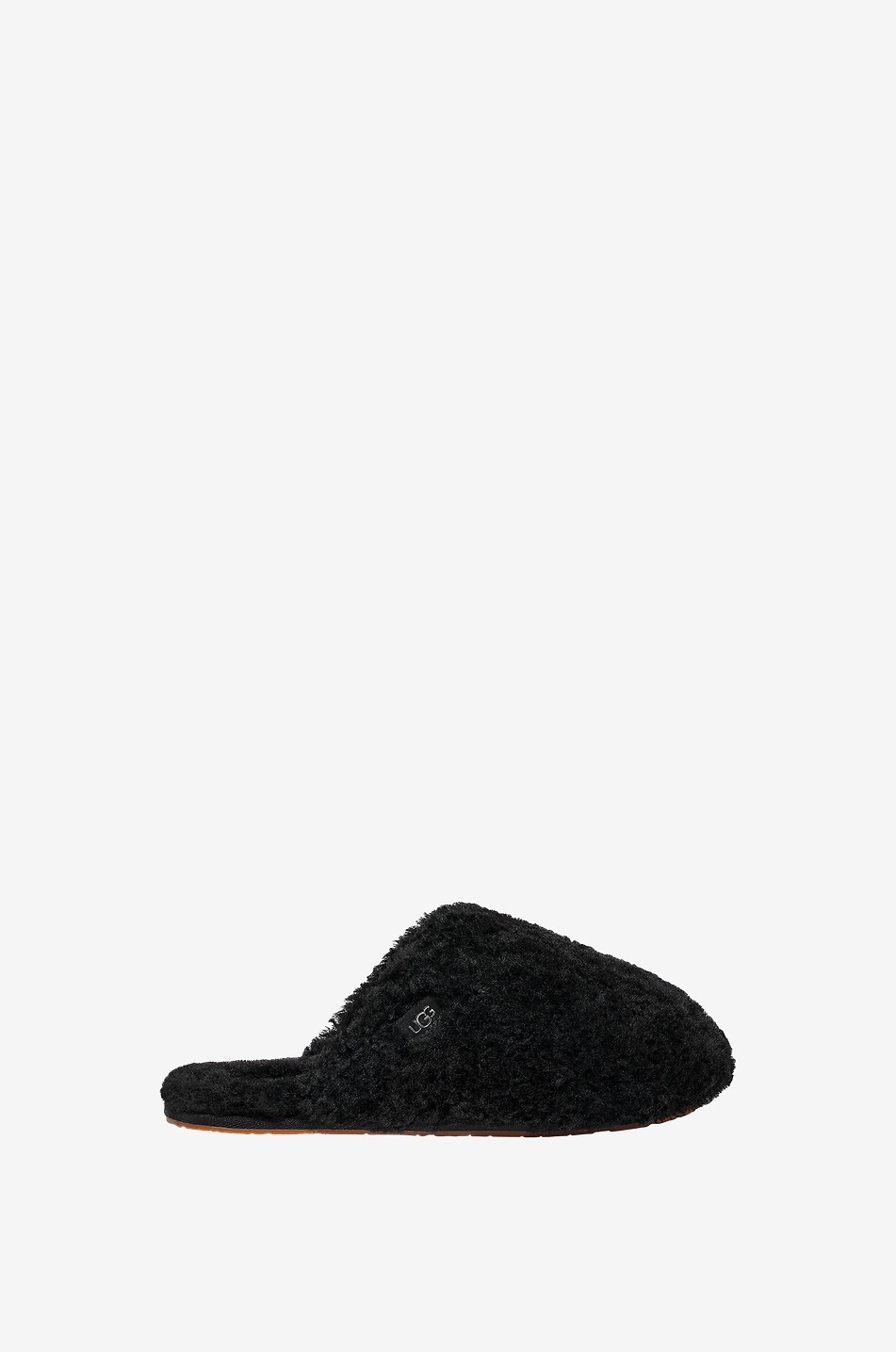 UGG Chaussons duveteuses W Maxi Curly Slide Femme NOIR 2