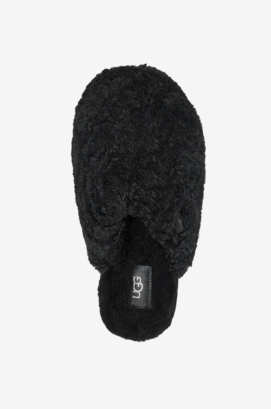 UGG Chaussons duveteuses W Maxi Curly Slide Femme NOIR 5