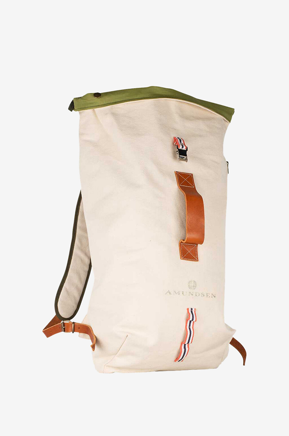 AMUNDSEN Sac à dos en toile Vagabond Day Pack 25 L Homme Beige clair 4