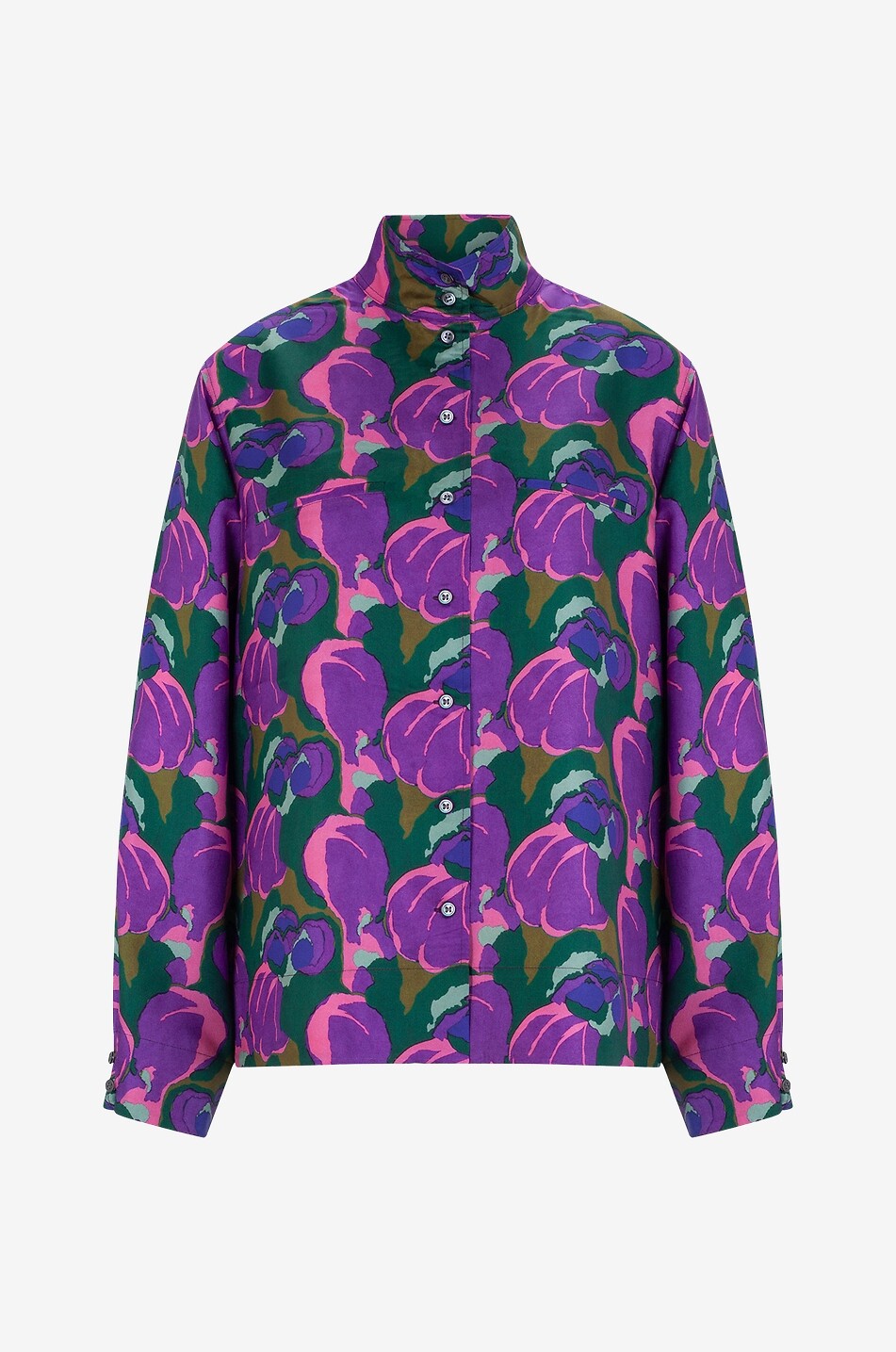 SOEUR Geblümte Seidenbluse Violon Damen BUNT 1