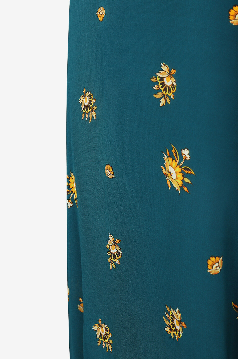 ETRO Jupe longue en soie Festive Leafy Paisley Femme MULTICOLORE 3