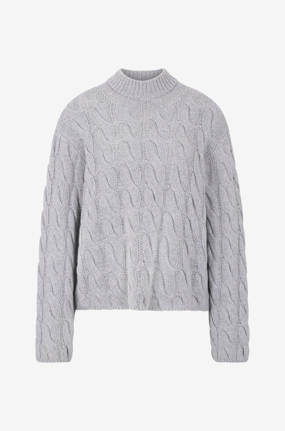 Pullover mit Rundhalsausschnitt aus Wolle und Kaschmir