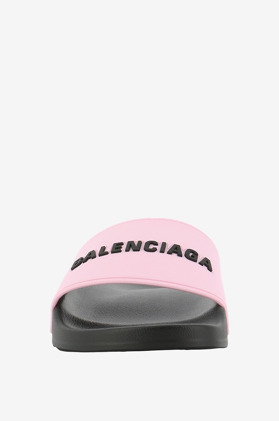 BALENCIAGA Claquettes en PVC Pool Slide Femme ROSE 2