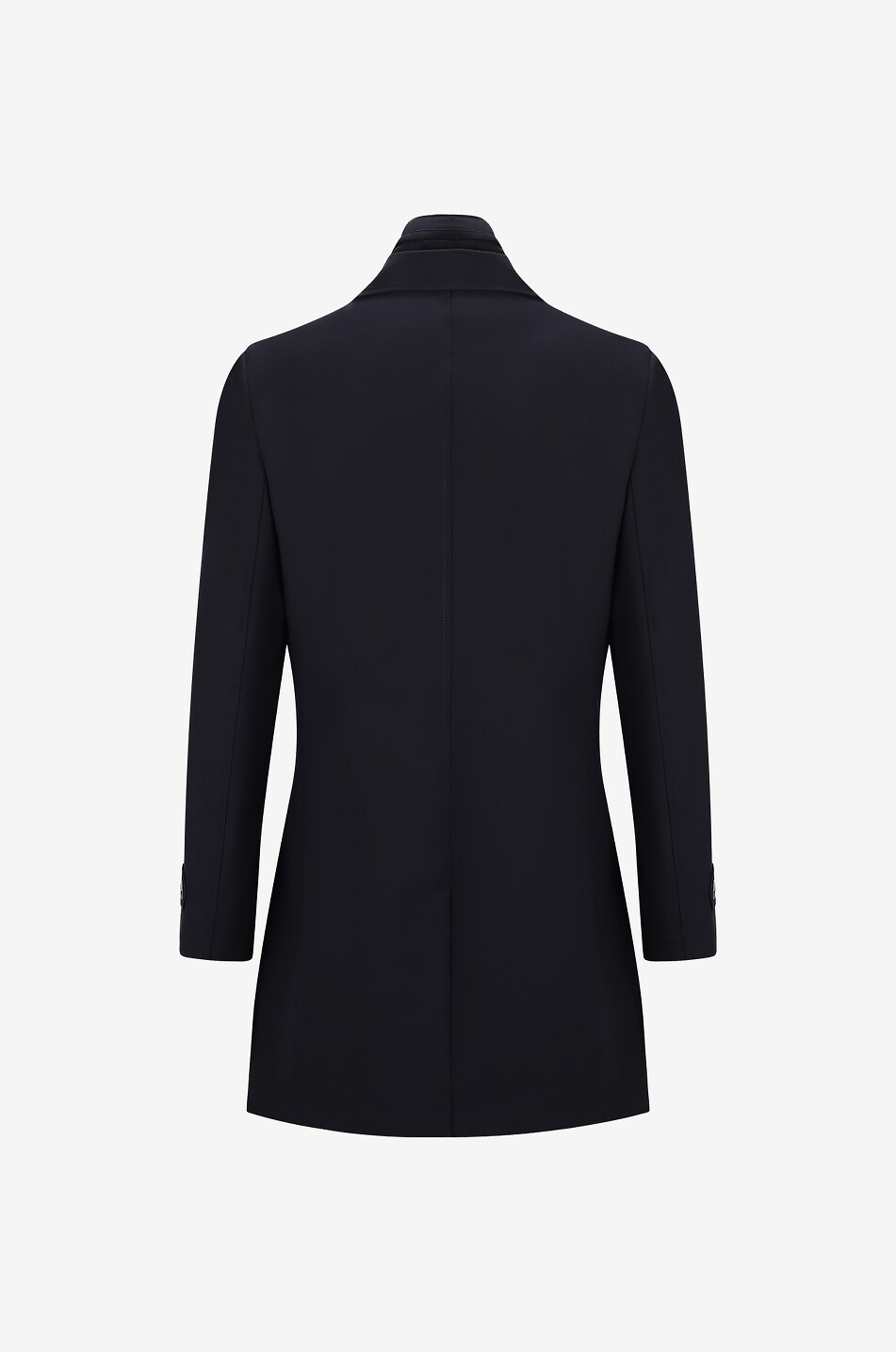NORWEGIAN WOOL Regenmantel aus Techno-Wolle Euro Herren DUNKELBLAU 2