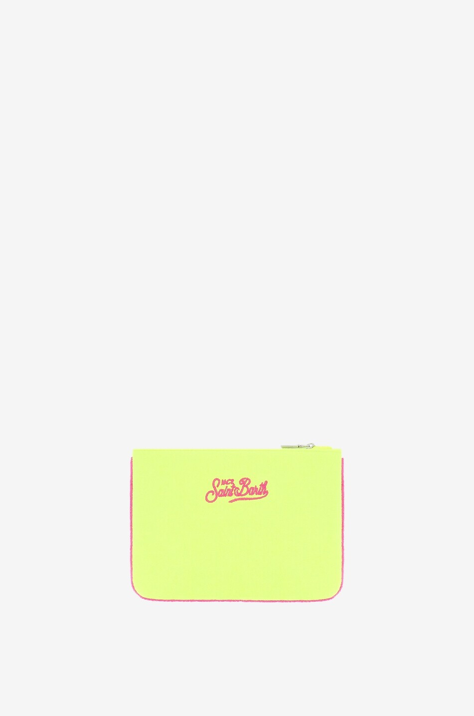 MC2 SAINT BARTH Pochette en coton Parisienne Femme JAUNE 2