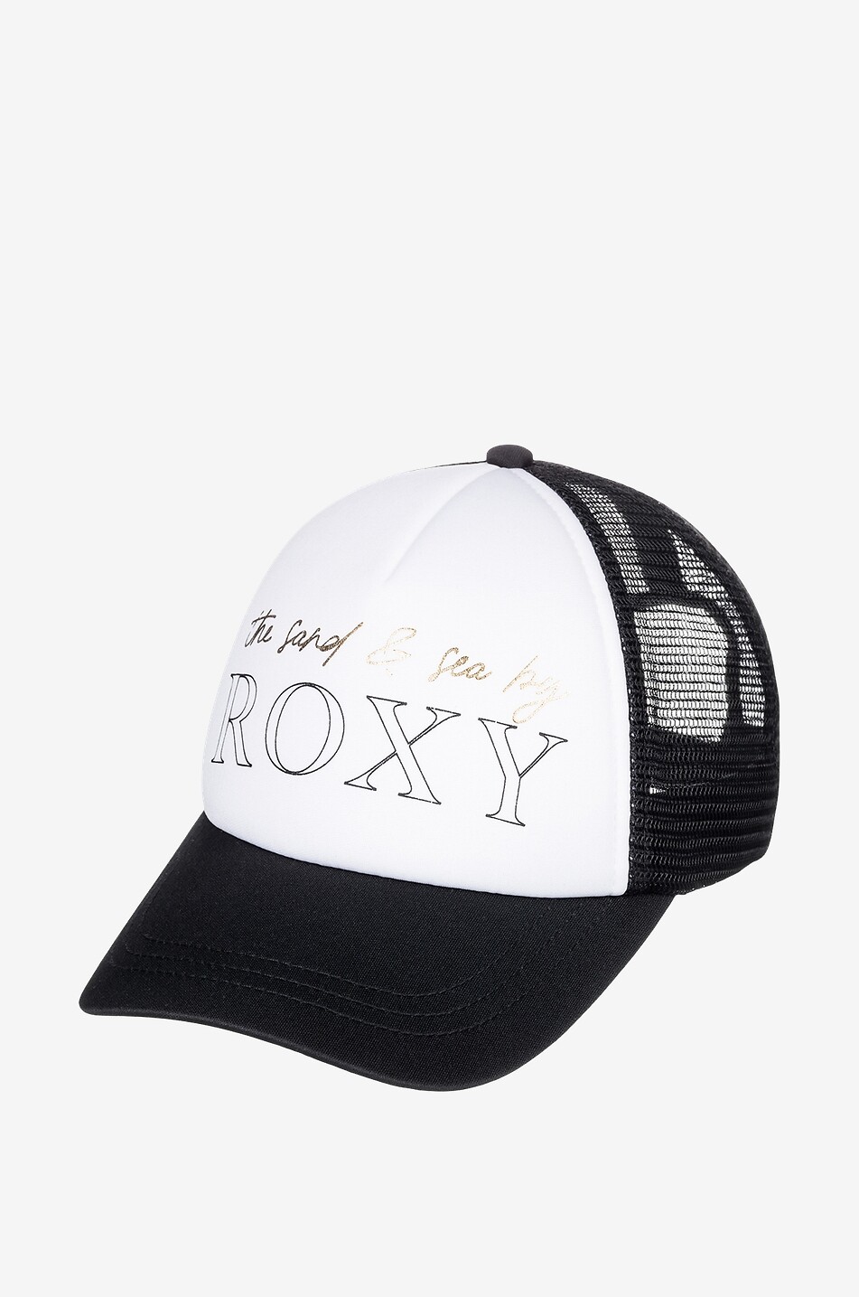 ROXY Casquette en mesh et nylon Your First Trip Femme GRIS FONCÉ 2