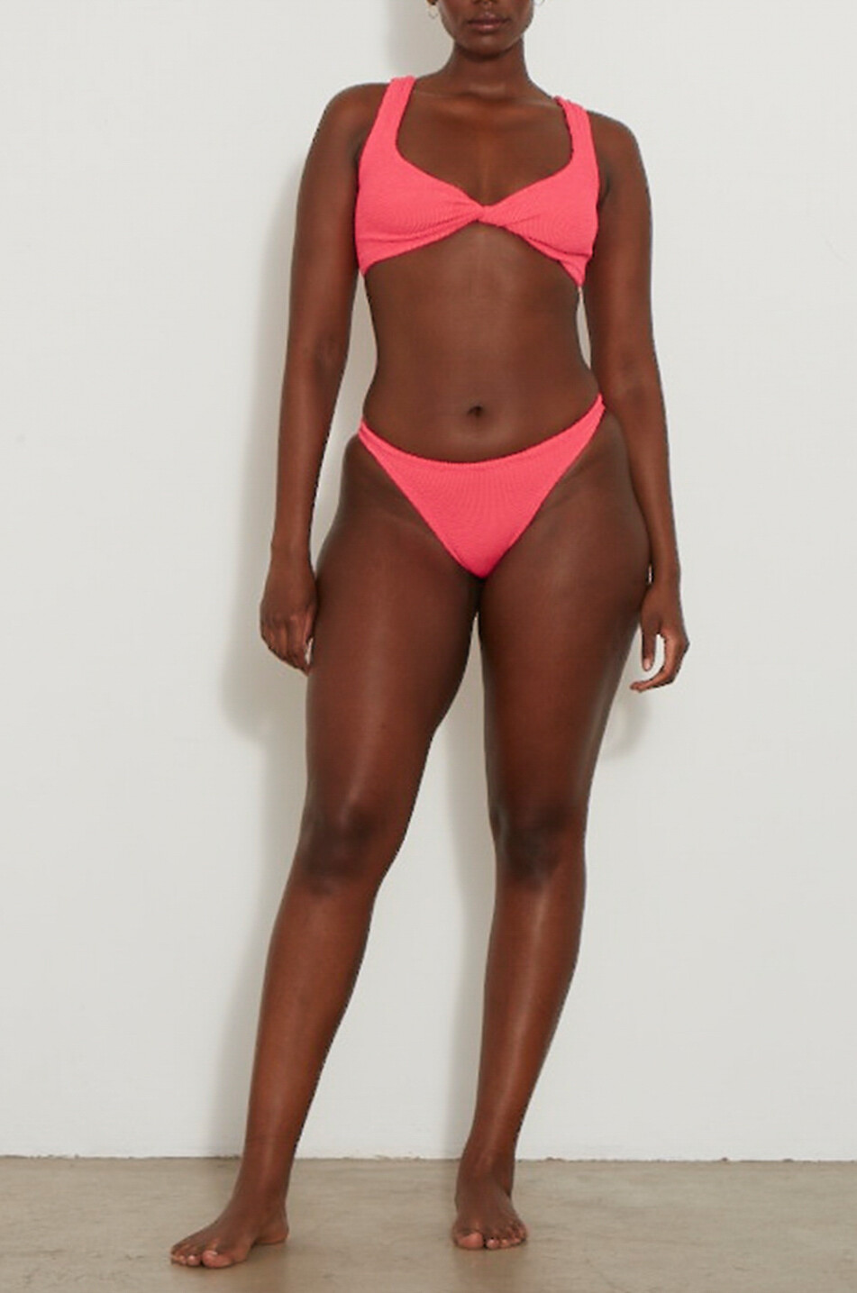 HUNZA G Juno two-piece swimsuit Women PINK 3