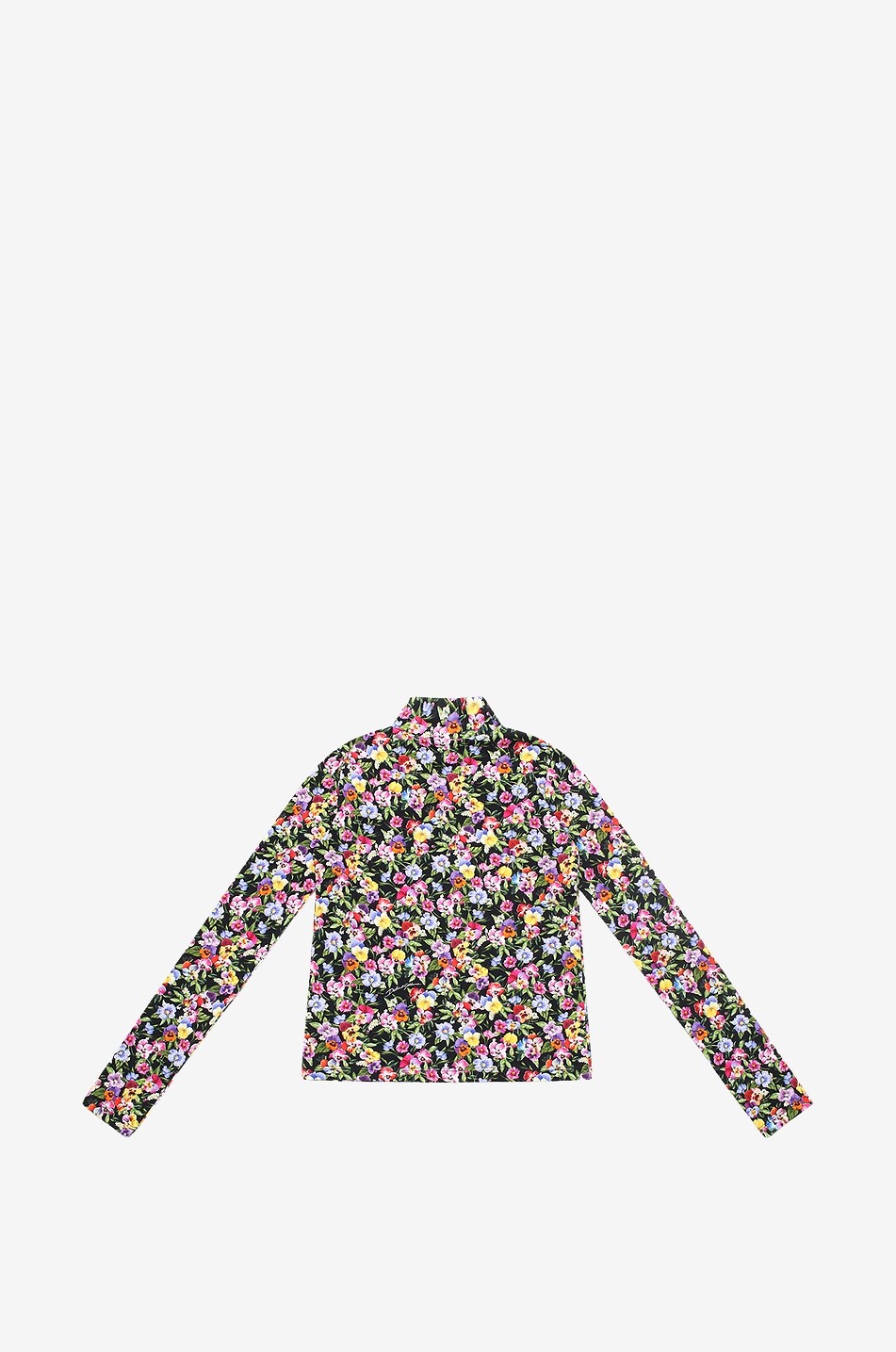 Mädchen-Langarm-T-Shirt mit Stehkragen Prateria