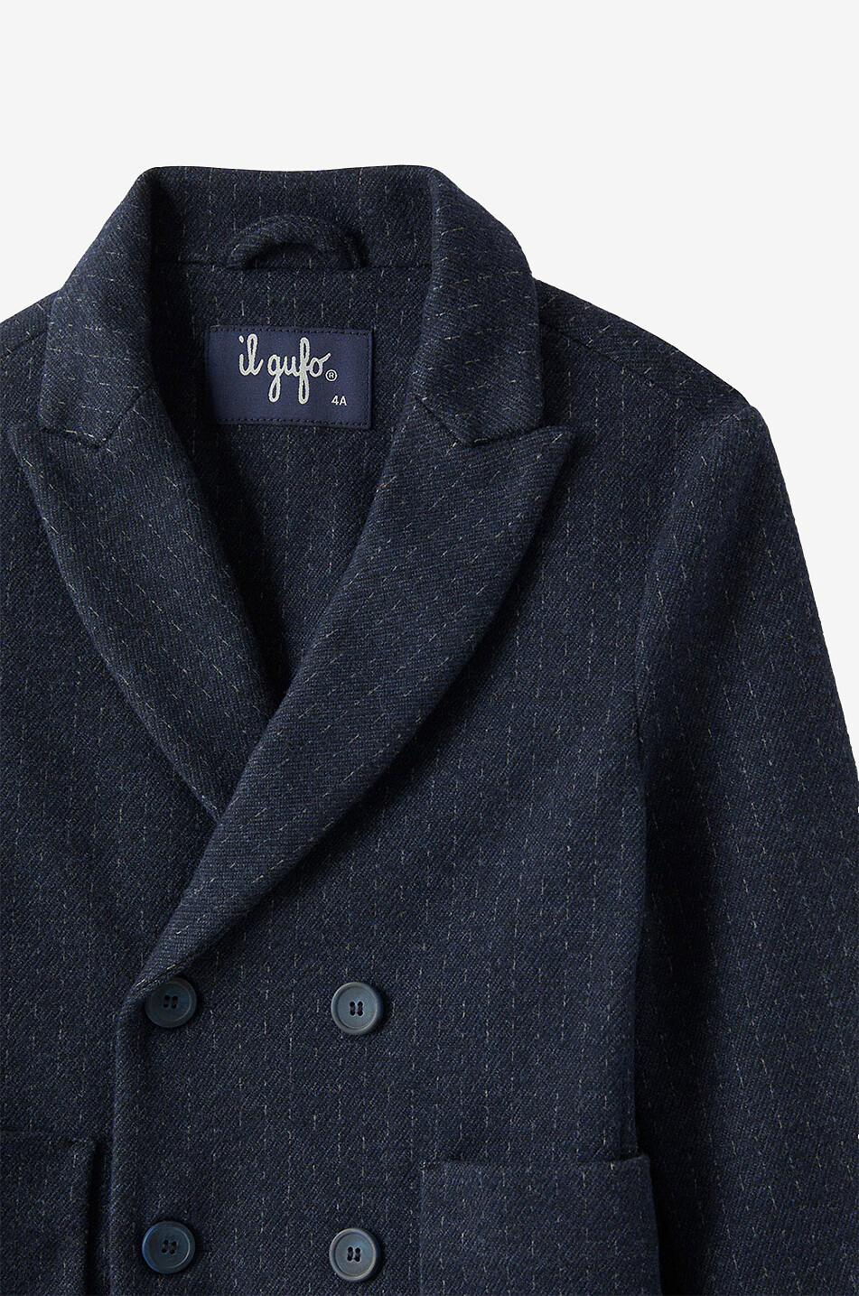 Blazer à boutonnage double garçon milleraie