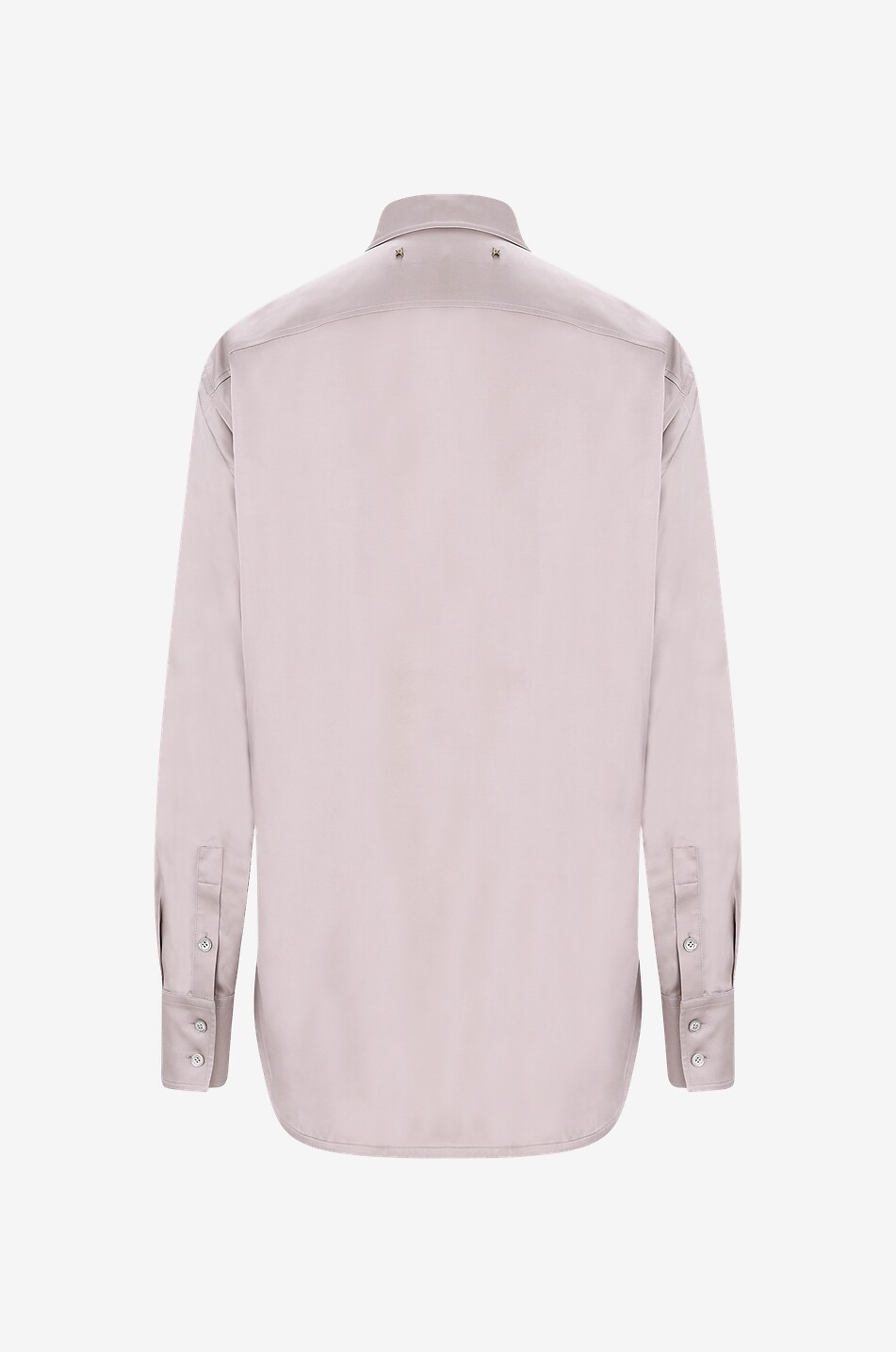 Chemise en satin à manches longues Batilda Boyfriend