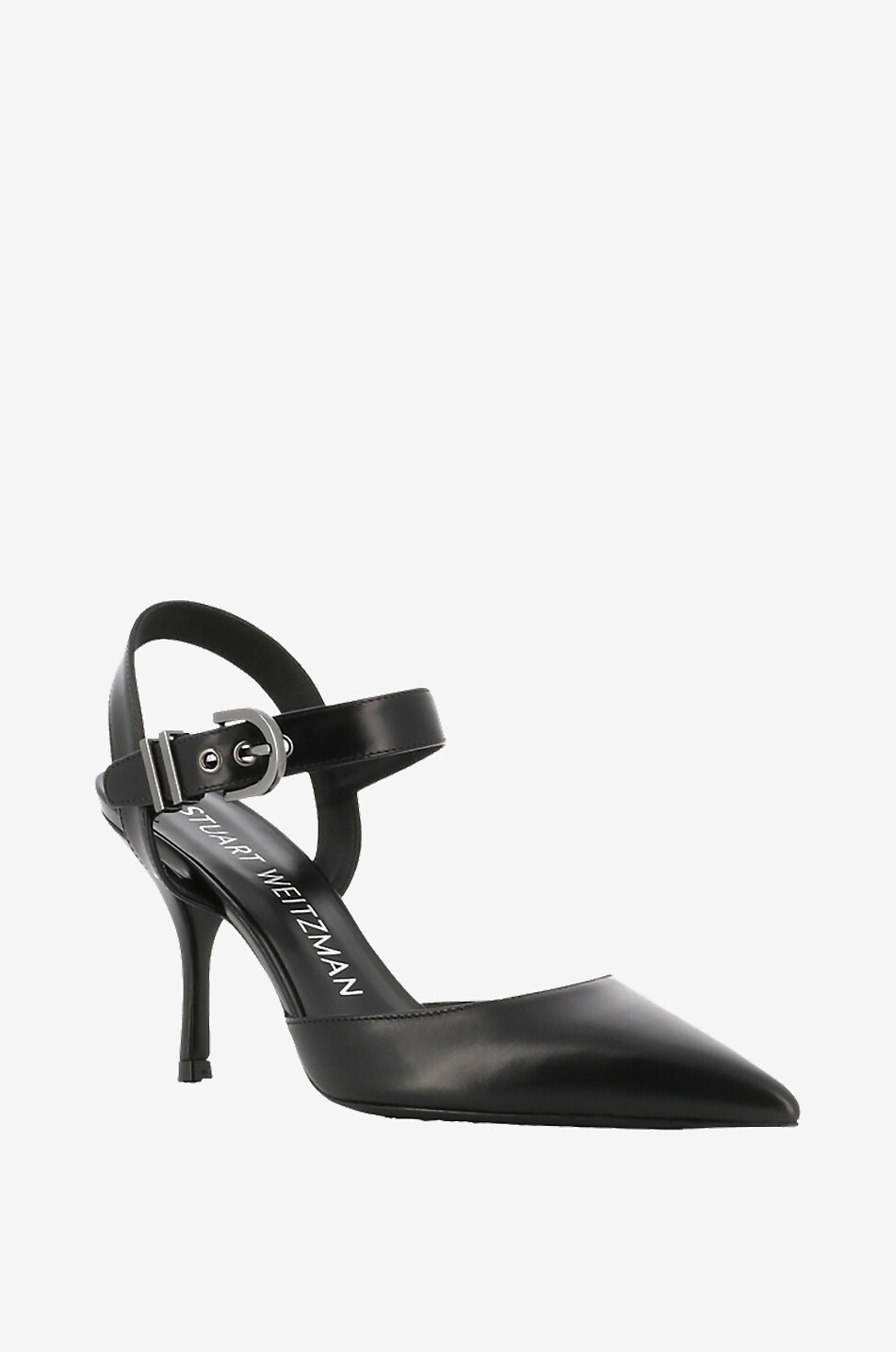 Escarpins à brides en cuir lisse Maverick 85