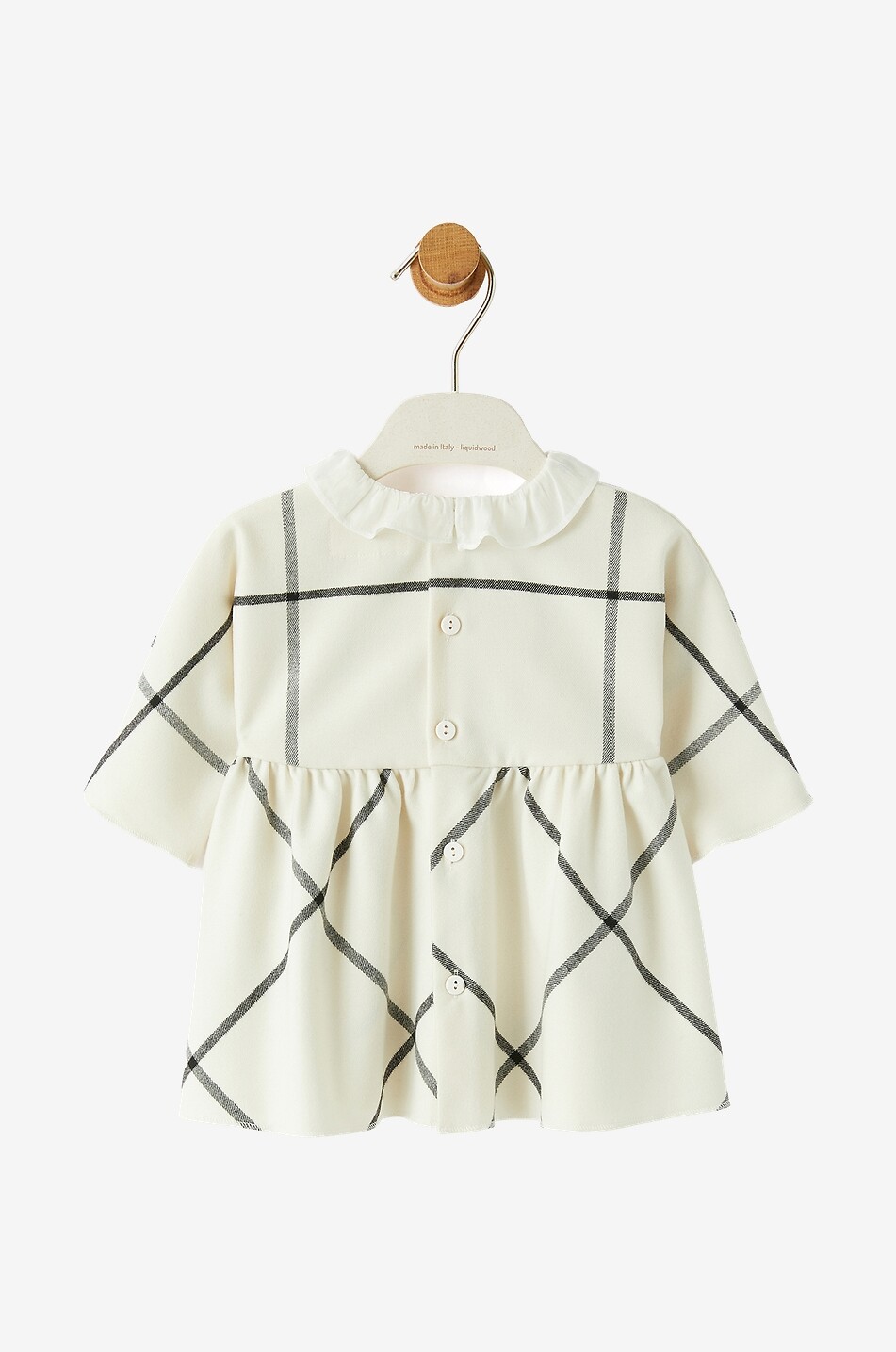 TEDDY & MINOU Robe en viscose bébé Bébé BLANC 2