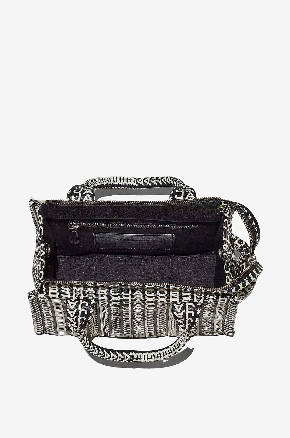 MARC JACOBS Shopper aus geprägtem Leder The Monogram Crossbody Tote Damen BUNT 7