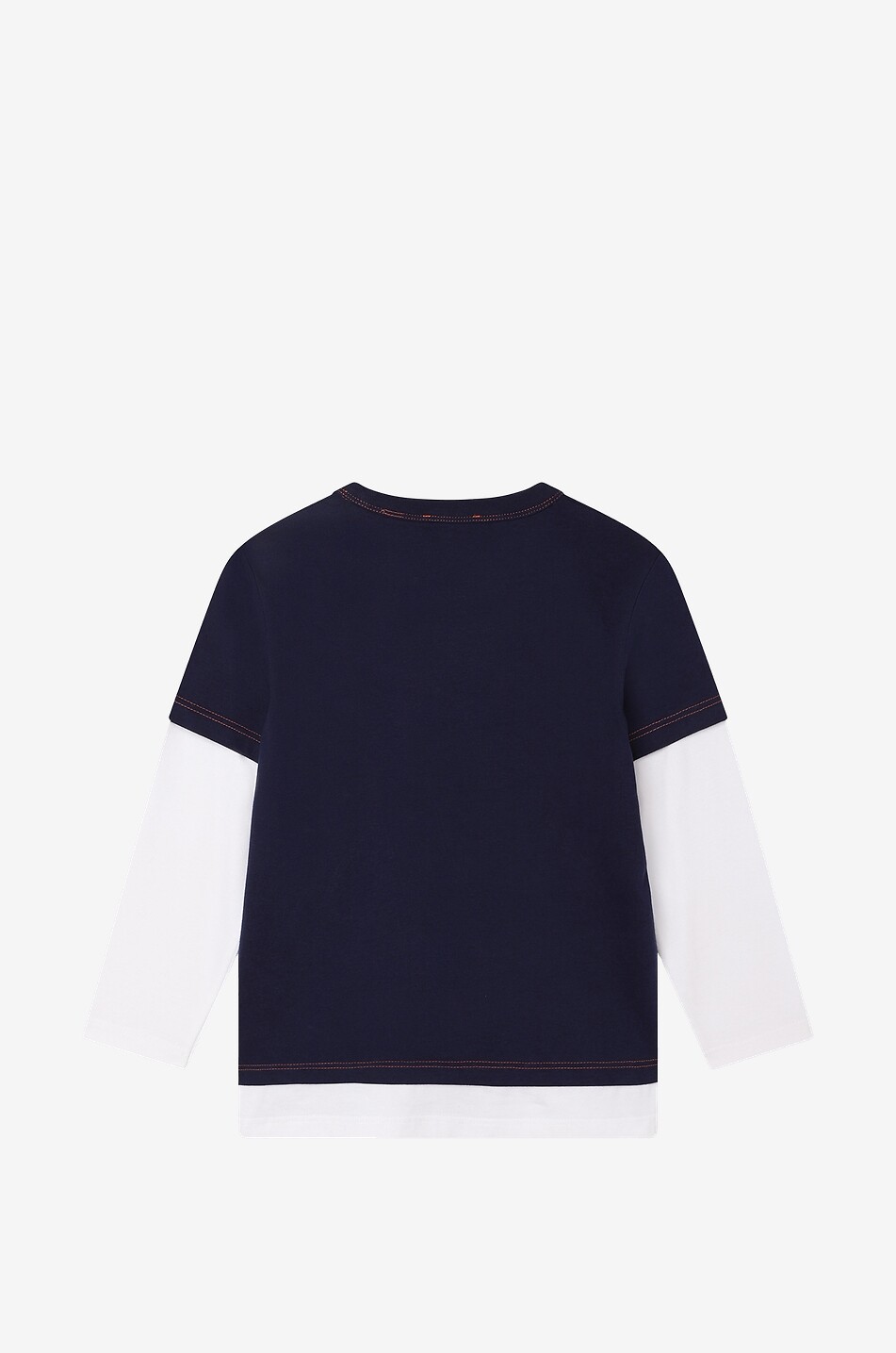 MARC JACOBS T-shirt à manches longues en coton garçon Garfield Garçon BLEU FONCE 3