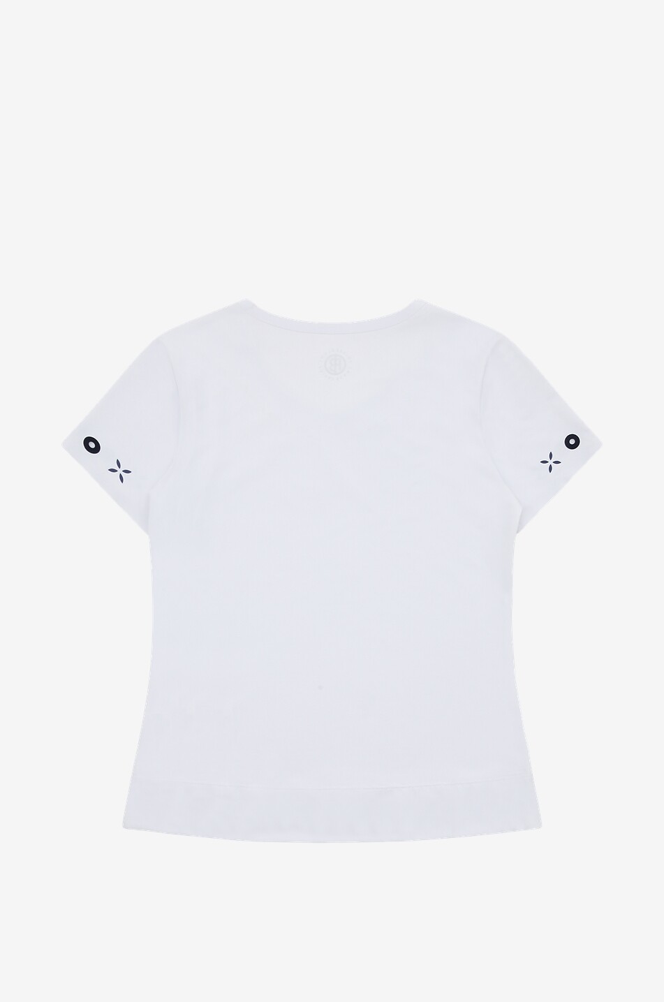 POIVRE BLANC Kurzärmeliges Sport-T-Shirt für Mädchen Unisex WEISS 2