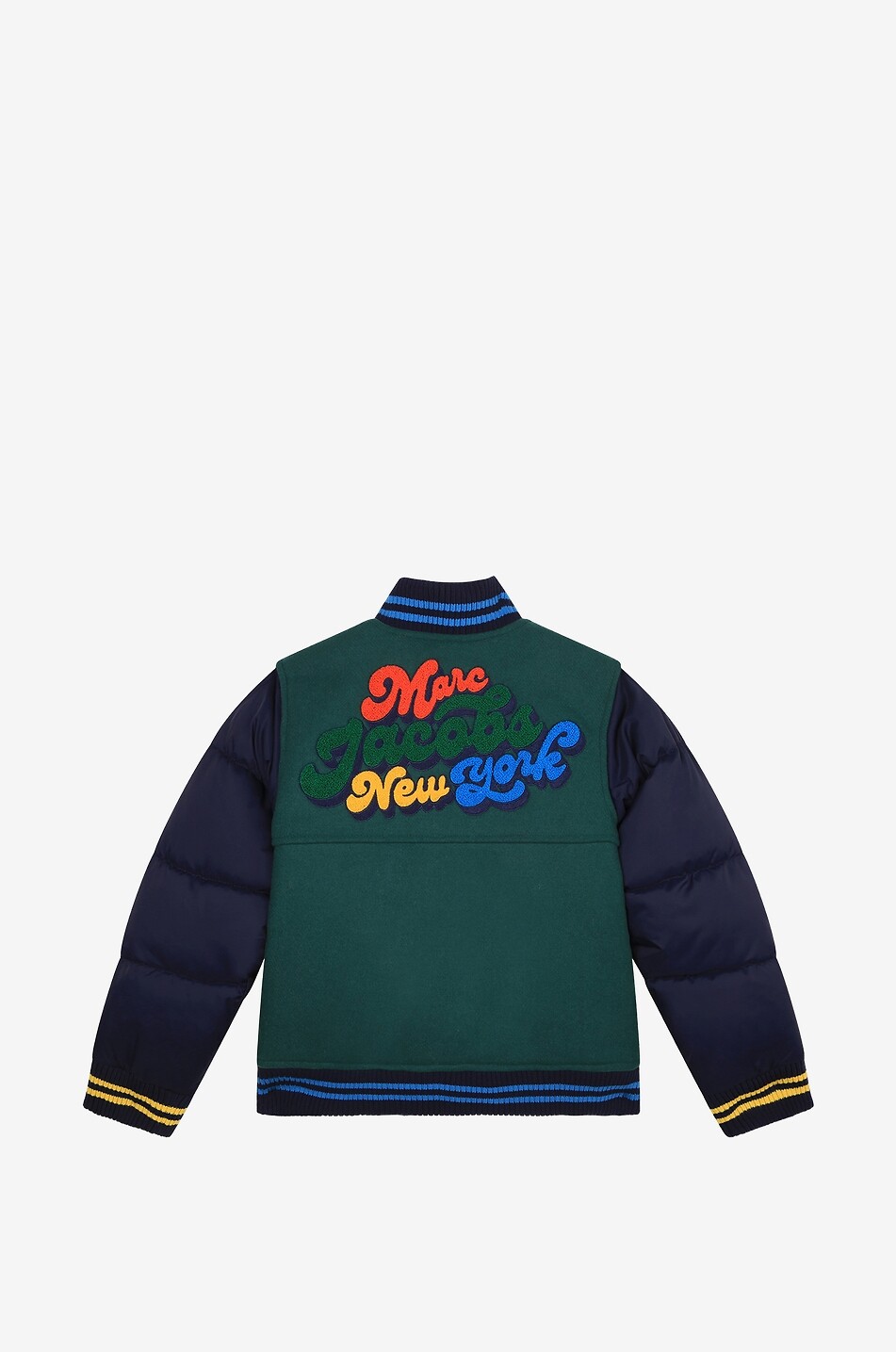 MARC JACOBS Jungen-College-Jacke aus Wolle MJ Junge DUNKELGRÜN 4